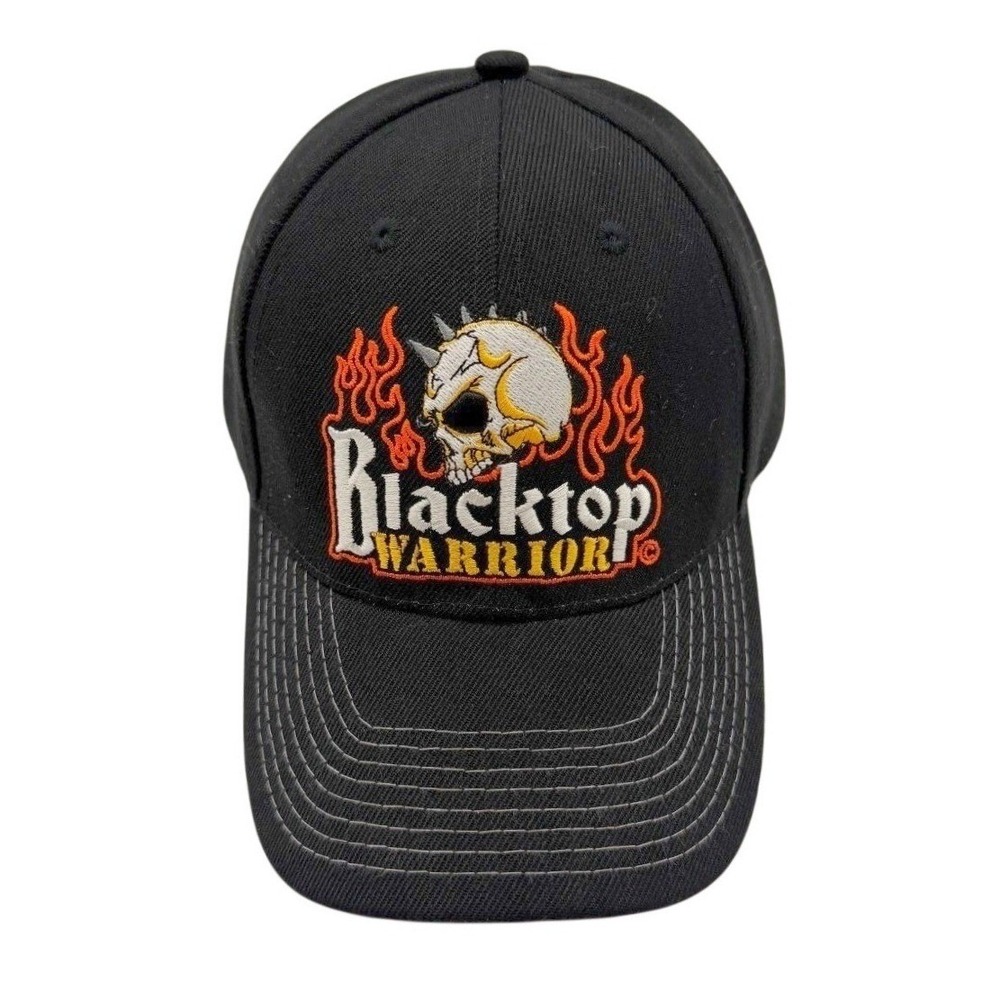 NWOT‎ Blacktop Warrior Jeep Club Black Embroidered Baseball Cap Hat Adjustable